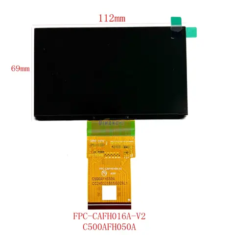 New LCD Screen FPC-CAFH016A-V2 C500AFH050A HD LCD Display Panel  Projector LCD Repair Parts LED FPC-CAFH016A -V2