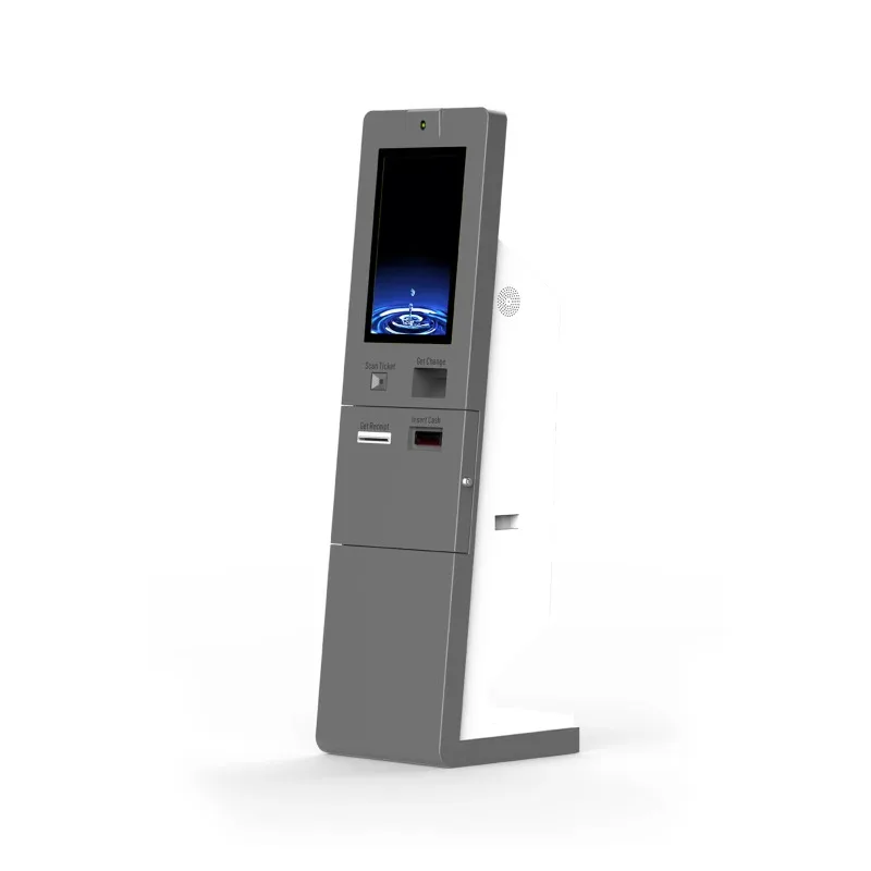 

Outdoor Self Service Parking Washing Machine Centralised Kiosk Payment System Kiosk With Voucher Printer Ticket Machines