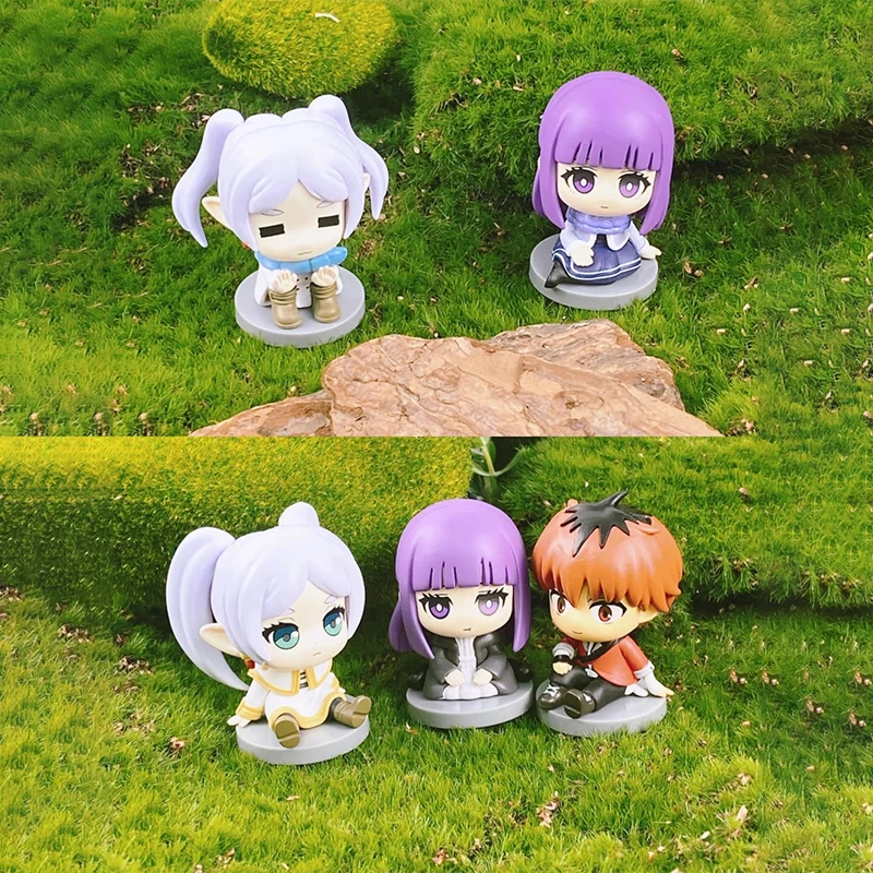 Nieuwe EAKI Echte Begrafenis Florian Zitten Serie Blind Box Q-Versie Pop Anime Figuren Model Desktop Ornament Speelgoed geschenken
