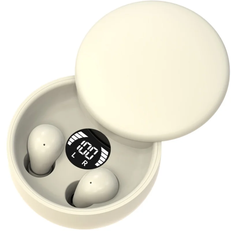 Bluetooth earphones, noise cancellation, ultra-small and invisible, hidden style, in-ear for sleep