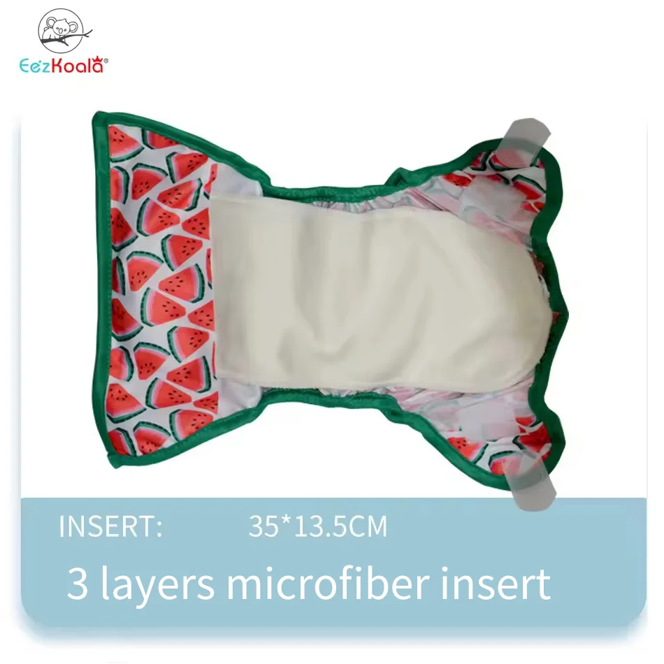 EezKoala Cubierta Ajustable Pañal Lavable Impermeable Reutilizable - imagen 4