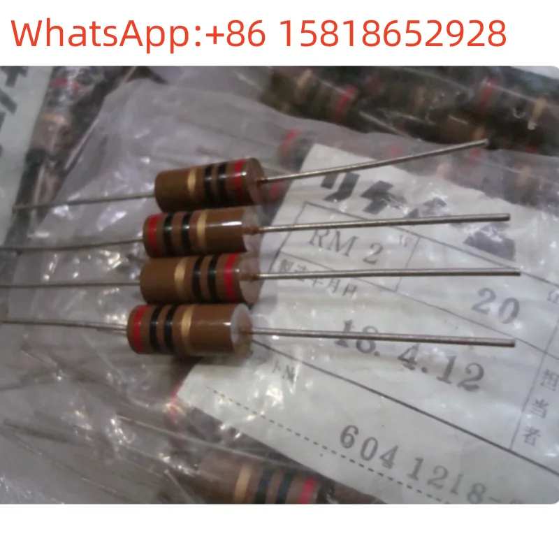 10pcs 2W 20 ohms 20R 22R replacement Japanese copper lead RIKEN RM carbon film audiophile resistors