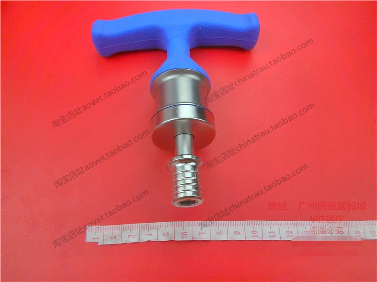 medical orthopedic instrument spine Torque limit handle Pedicle screwdriver Silicone handle T type 8 10 12 pound limiter install