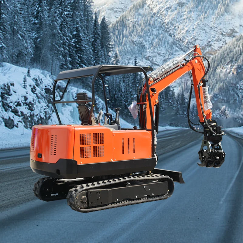

Customized Farm Equipment Essentials: Tractor and Mini Hydraulic Excavator that handle everything from plowing fields to digging