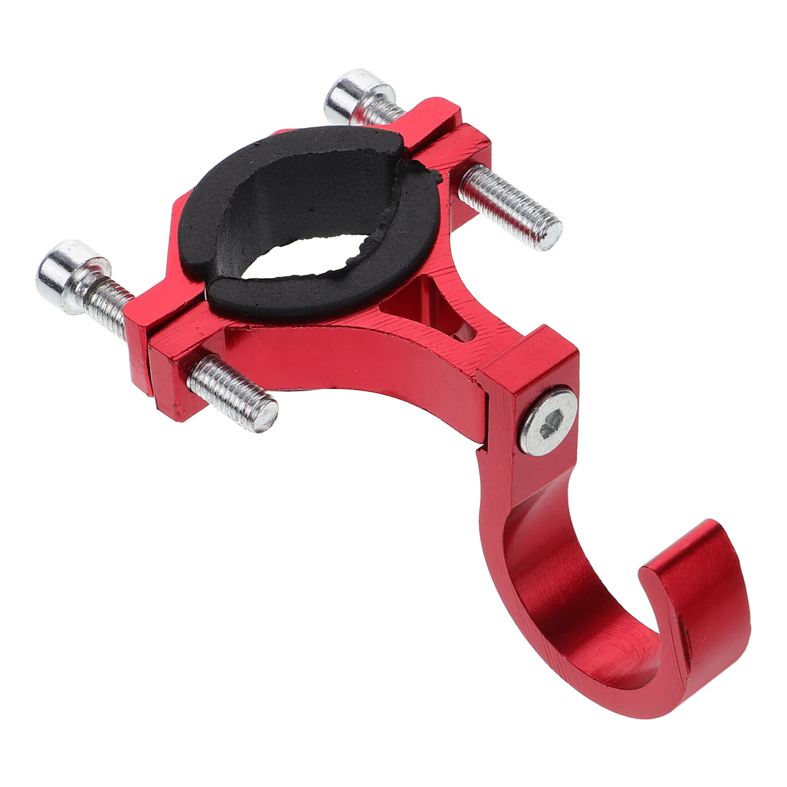 

Aluminum Alloy Electric Vehicle Hook Accessories Scooter Bicycle Handlebar Holder No Drilling Red Durable for Motorcycle
