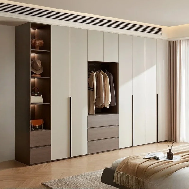 Nordische Kleiderschränke, Organizer, Aufbewahrung, Kleiderschrank, Ankleideschrank/Schrank, Kleiderschränke, Tröster aus Holz, Schlafzimmermöbel