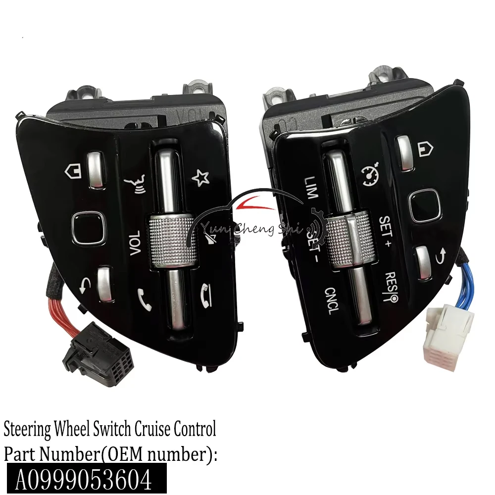 A0999053604 Multifunction Steering Wheel Button Switch For Mercedes-Benz Right（Right Peptide Steering Wheel）