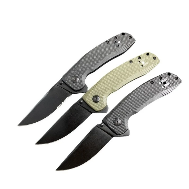 Hohe Härte Outdoor Folding Camping Taschenmesser D2 Klinge Nylon Glasfaser Jagd Überleben Taktische Utility Messer EDC Werkzeuge