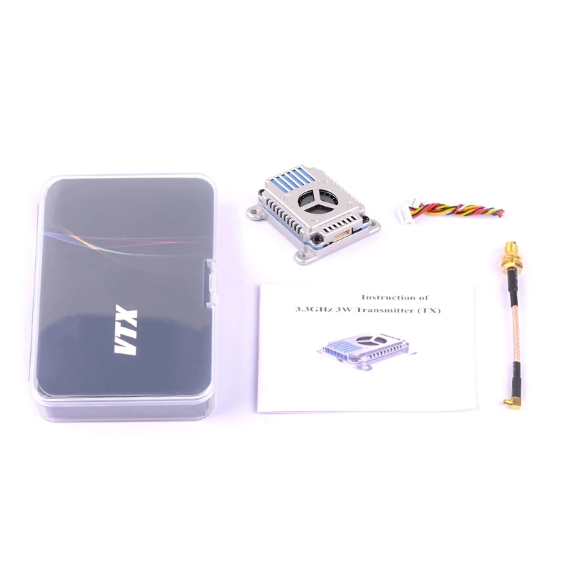 3.3GHz Wireless Video Transmitter VRX Transmission Module Board Set for Electronics and Communication Projects