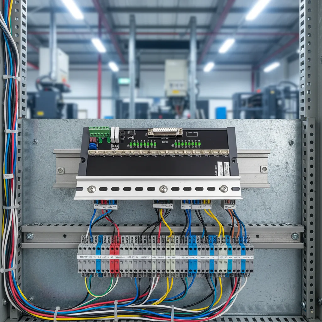 Single wire digital input ends isolation PHFD-16DI main board backplane terminal brass contact screw1 units per package