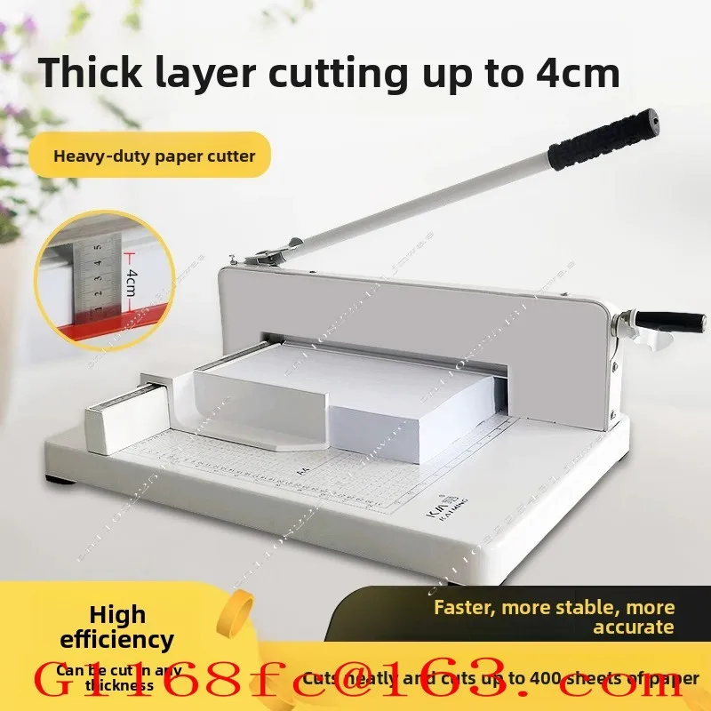 Heavy Duty Manual Paper Cutter A4 Photo Album Cutter Can Cut 4cm 400 Sheets Thickened Large Book Cutter view 2
