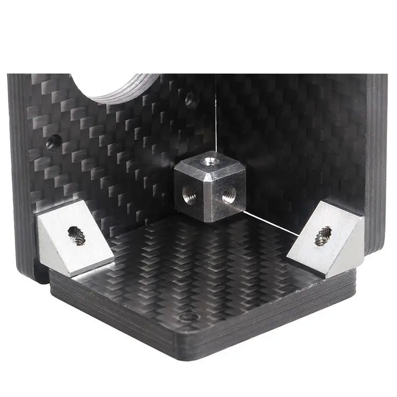 Aluminiumlegierungs-Würfel-Winkelmuttern-Set mit hochpräziser, rostbeständiger Oberfläche, perfekt für 3D-Drucker-DIY-Rahmenmontageprojekte. – Detail 7