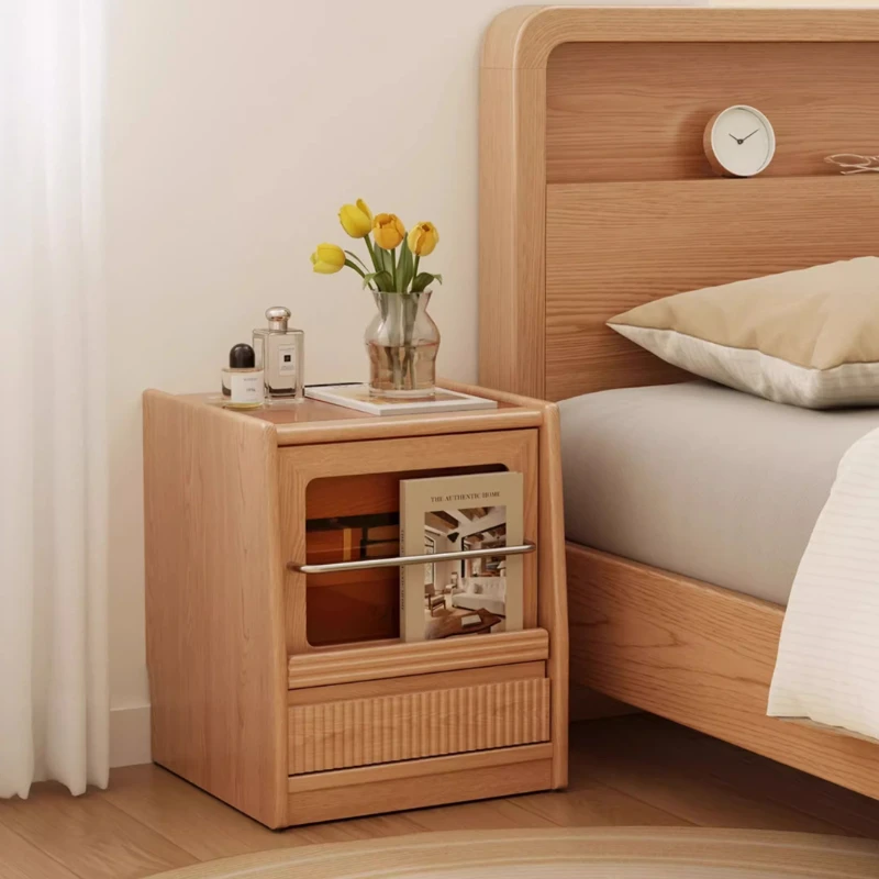 

Bedroom Modern Nightstand Organzizer Aesthetic Cabinet Living Room Nightstand Unique Floor Armoires De Chambre Home Furniture