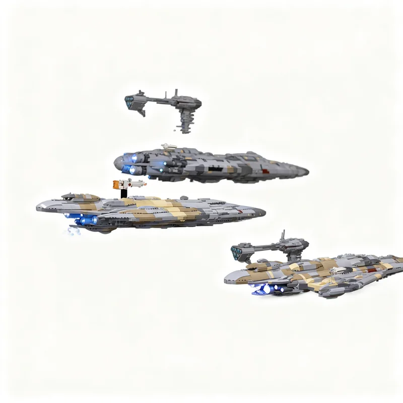 2605 Pezzi MOC Star Battle Alliance Ribelle Mon Calamari MC Wingless Modello di Costruzione Blocchi Giocattolo Regalo di Natale