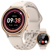 Little meatball,Women's Smart Watch [400+ Dials/Calls/Women's Health], 1.27 inch fitness tracker for iPhone and Android.