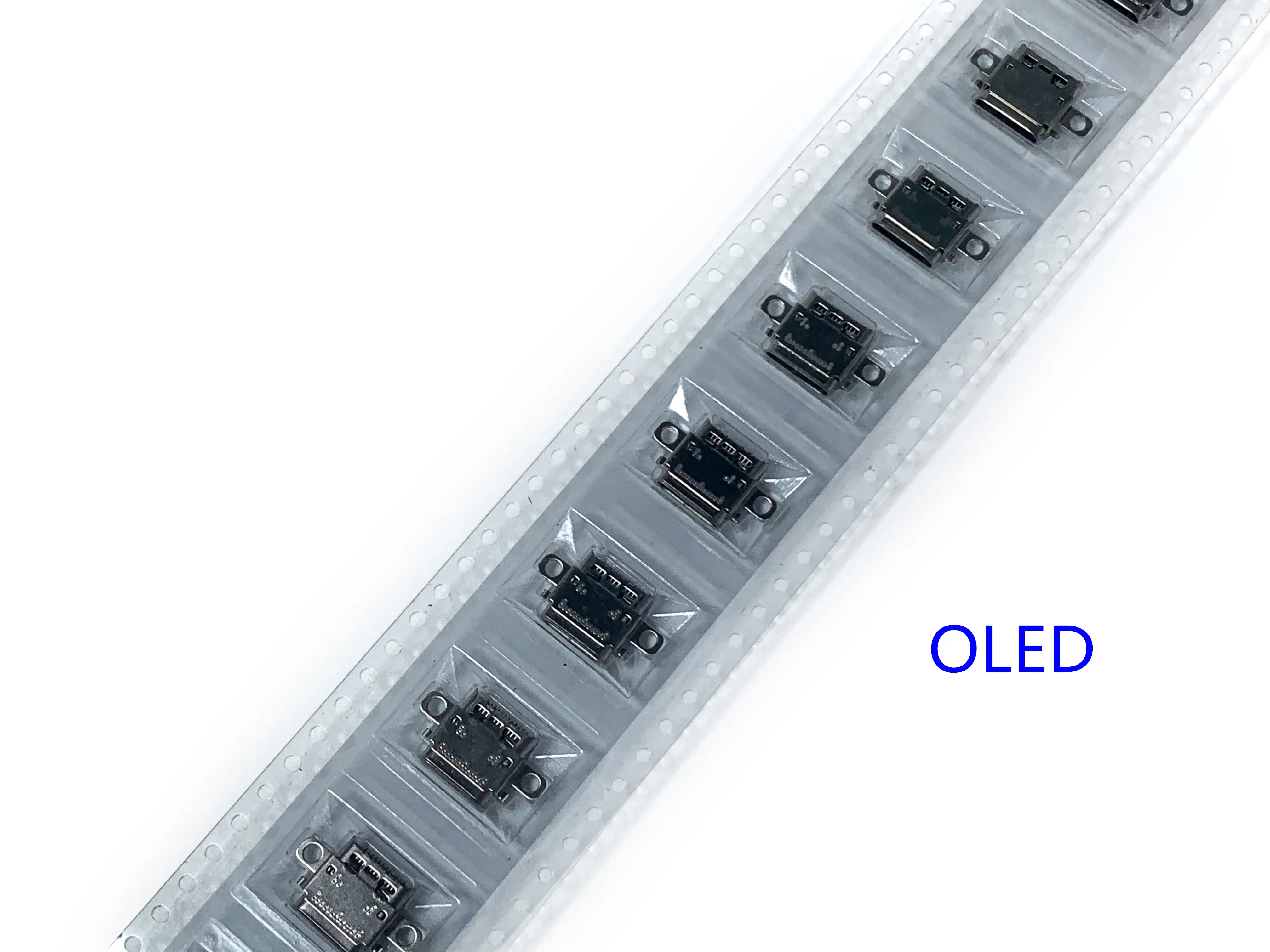 10 قطعة منفذ شحن USB أصلي لنينتندو سويتش/لايت/وحدة التحكم Oled موصل الطاقة Type-C مقبس شاحن جاك