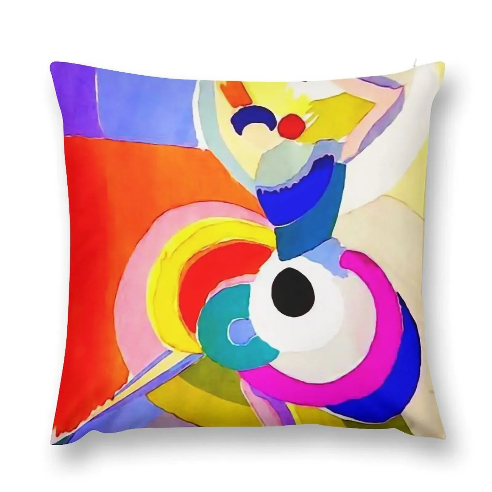 Sonia Delaunay Flamenco Dancer Throw Pillow Luxury Cushion Cover Room decorating items New year pillow