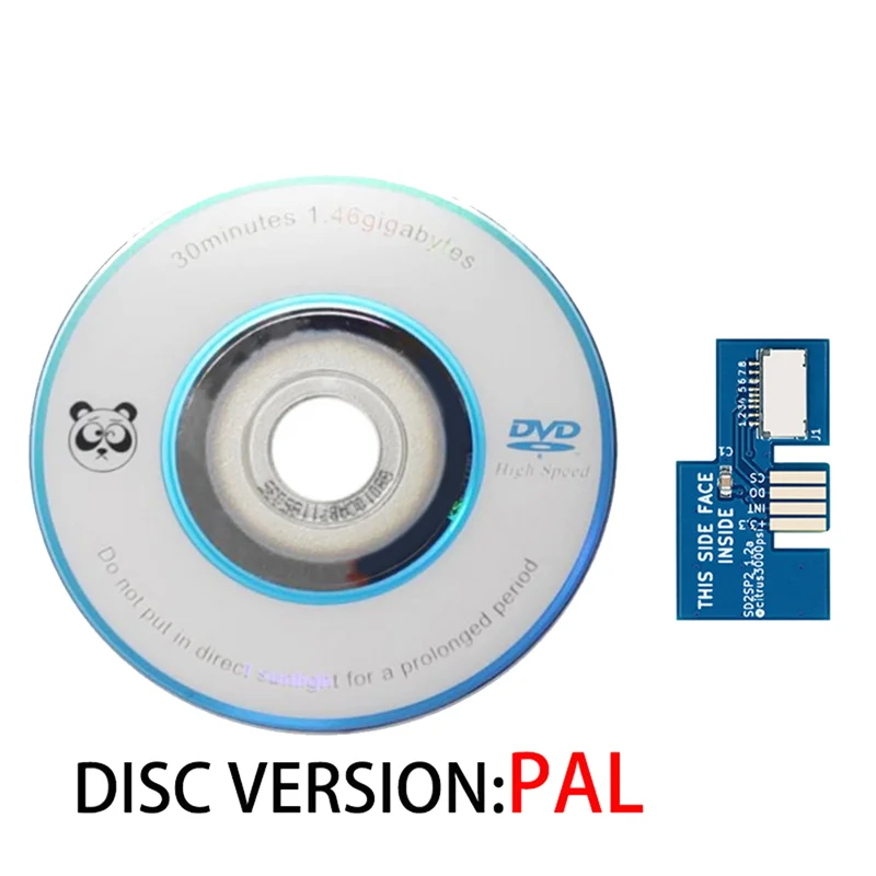 Адаптер SD2SP2 + PAL CD SDLoad SDL для SD/TF карт, чтение CD для NGC Nintendo GameCube(PAL CD)