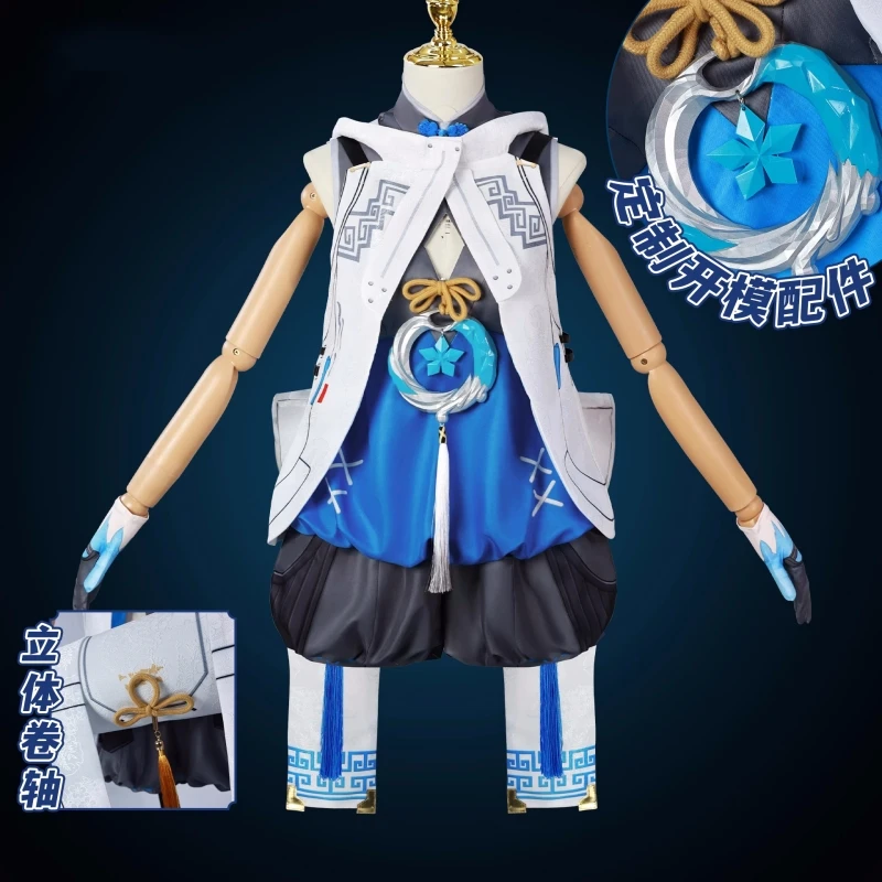 Youhu Cosplay Costume Wuthering Waves Anime Women Sweet Uniform Halloween Comic-con Party Suit Role Play Clothing Pre-sale