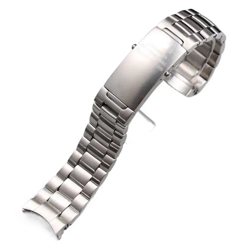 

MAISITU 20mm 22mm Quality 316L Silver Stainless steel Watch Bands Strap For omega seamaster speedmaster planet ocean Belt