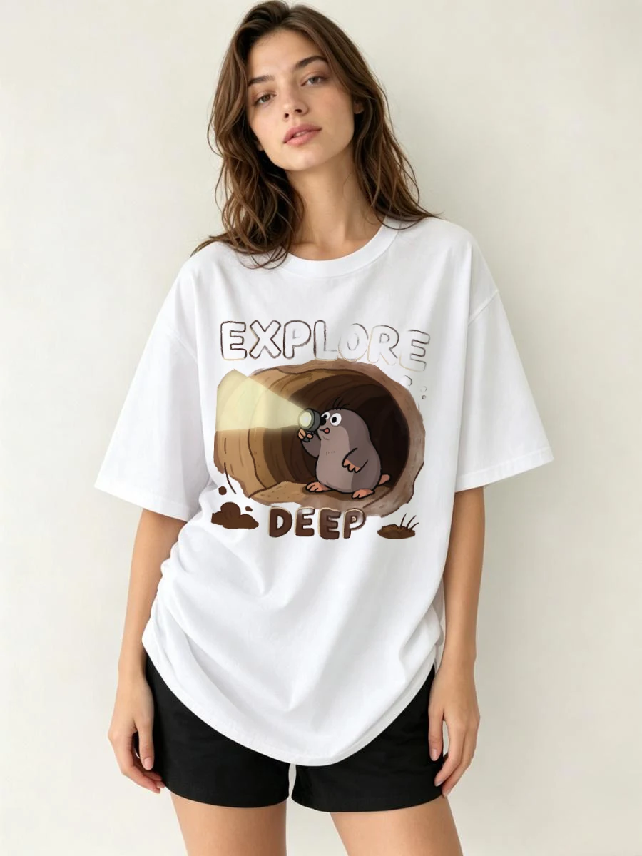 T-shirt pour femme avec un message significatif, profondément touchant, essentiel, importent, importants, importants, considérables, substantiels, volumineux, grandioses, remarquables, notables, quotidiens