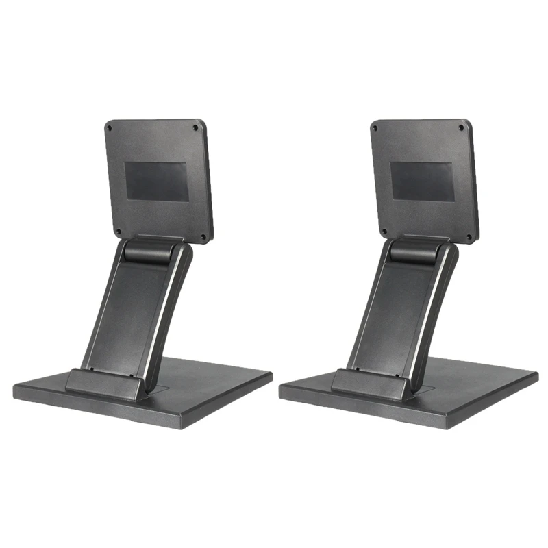 Top Deals 2X Tilt Mounted Fold Monitor Holder Vesa 10Inch-27Inch Lcd Display Press Screen Stand