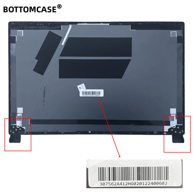 BOTTOMCASE جديد لـ MSI Stealth 15M MS-1562 1563 سلسلة LCD الغطاء الخلفي/الحافة الأمامية/Palmrest العلبة العلوية/الحقيبة السفلية