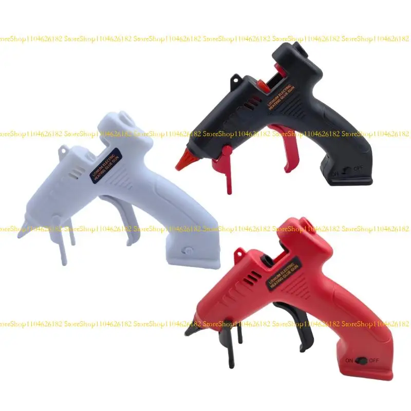 

Q2Q4 Rechargeable Glues Guns 3.6V Lithium Battery Operated Heats Up Quickly for Crafting Quick Repair Glues Guns Stable Base