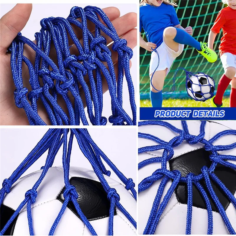 AEF5-2PCS Football Kick Trainer, Soccer Return Trainer Net , Football Kick Throw Solo Practice Training Aid