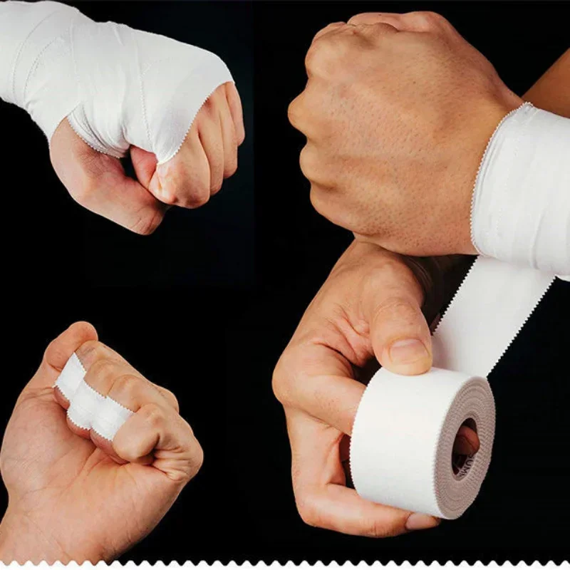 Waterproof Premium Adhesive Sports Wrist Arm Tie Strap Tape Cotton Binding Physio Muscle Elastic Bandages Strain Injury Support