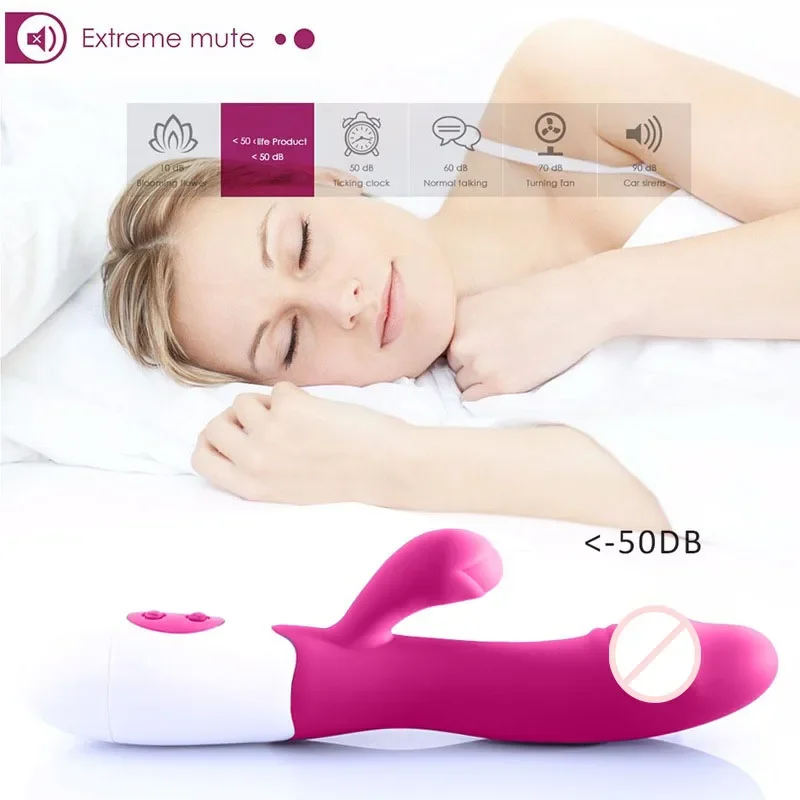 G Spot Vibrator for women Dual Vibration Silicone Waterproof Erotic toys Sex shop Masturbation Superior medical Sex Prod