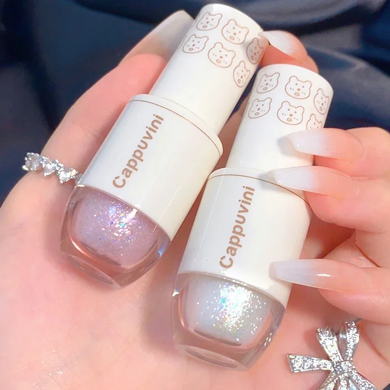 Easy to Dizzy High gloss Cubs Bowling Ball Liquid eye shadow Dots eye shadow Liquid Pearlescent Fine Flashing