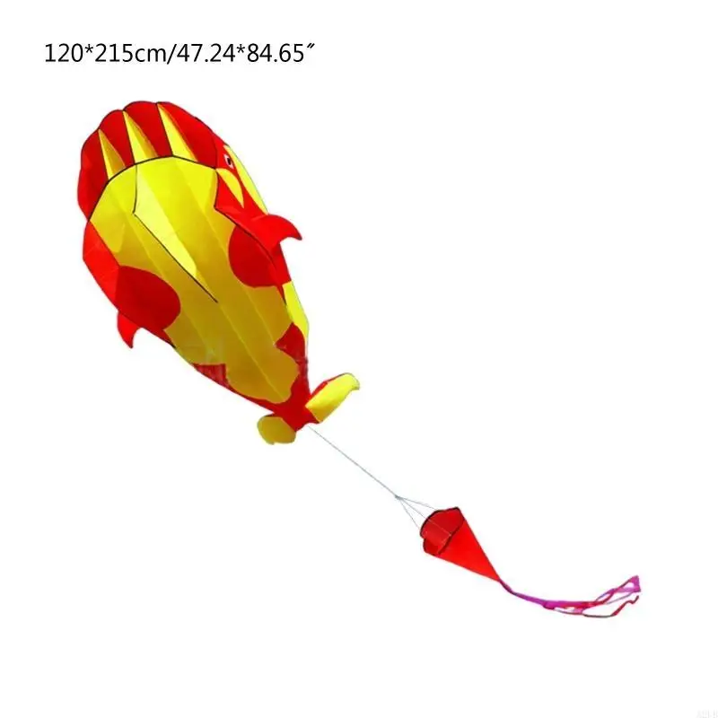 Kite Yard สำหรับเล่นของเล่นสำหรับ Whale Kite สมองการฝึกอบรมของเล่นอุปกรณ์แบบพกพา Bright สี Yard เกม gi A2UB