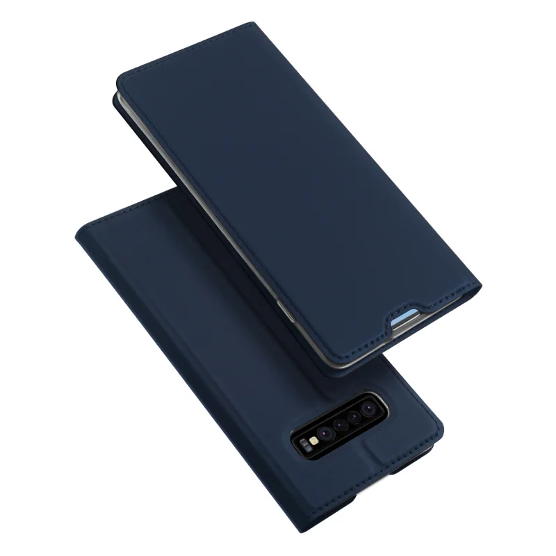 Original Dux Ducis Leather Case For Samsung Galaxy S10 S24 S23 Plus Luxury Thin Flip Cover For Galaxy S24 S23 Ultra Wallet Case