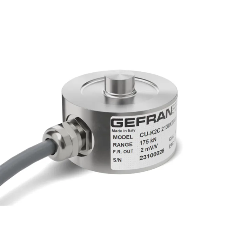 Italy Gefran, Load Cell, Model CU-K2C 2130X000XZ0