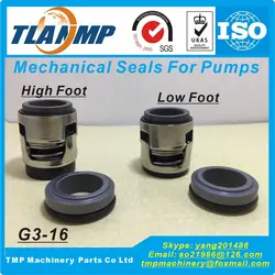 G3-16 , G03-16 , G3-16H , G3-16L ,CHI-16 (High/Low Foot) Mechanical Seals Shaft 16mm For CH,CHI,CHE,CRK,SPK,TP Pumps P/N 425763