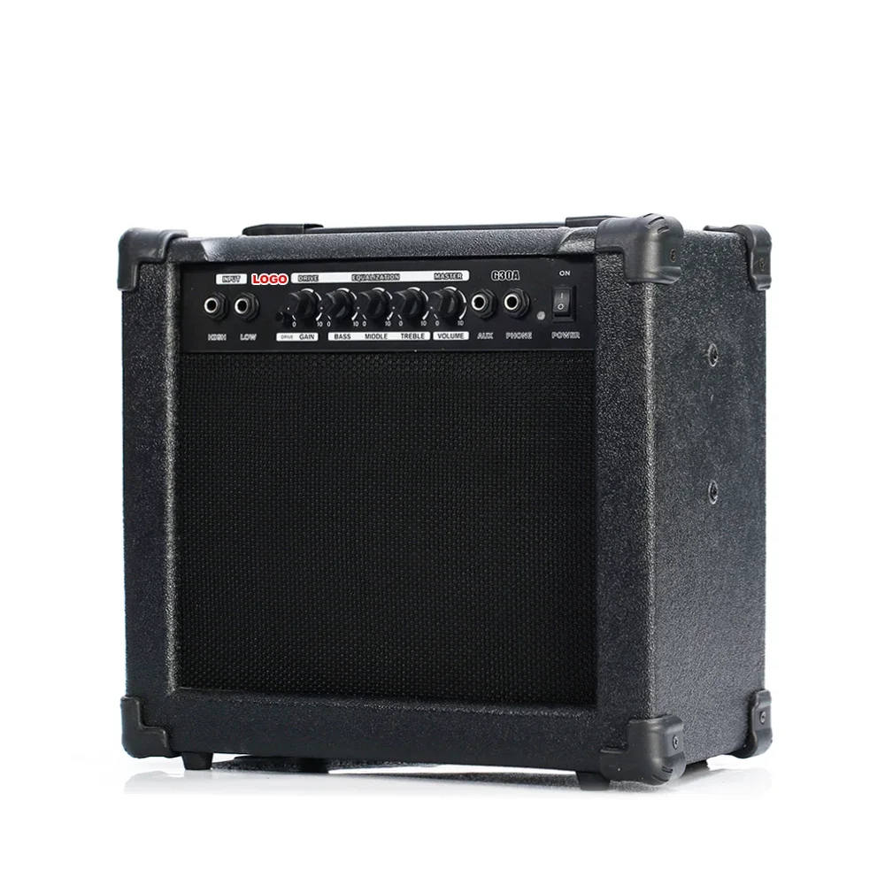 G30A Portable Electronic Guitar Speaker Cube Audio Amplifier 45 Watts 37*19*34cm Perfect Sound And Hot Selling