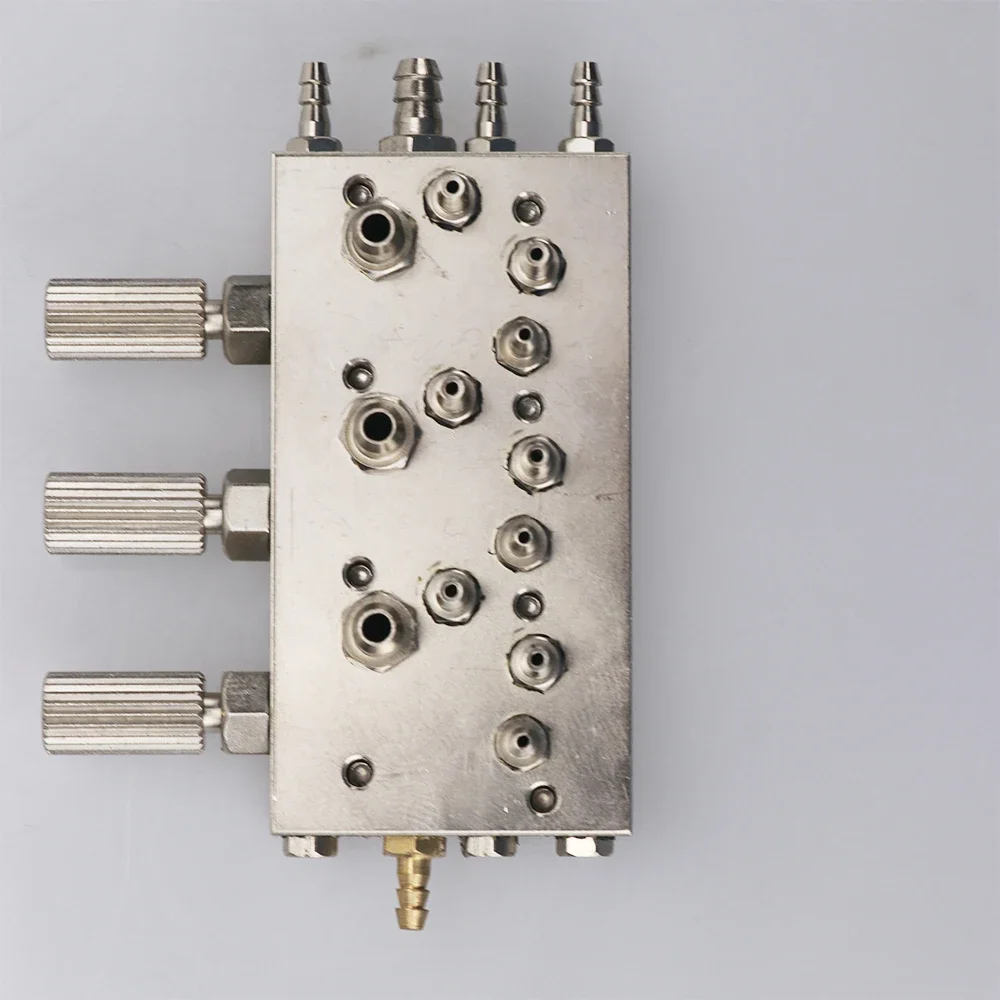 

Лидер продаж 3 в 1/4 в 1, лабораторный клапан управления, лабораторное кресло, воздушный/водяной тройной мембранный клапан, лабораторное оборудование, четырехместная диафрагма