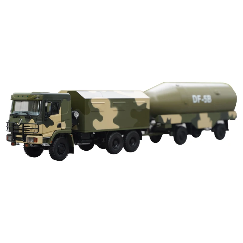 

Alloy Model 1:24 Scale China SXQC X3000 Off-Road Military Tactical Truck,with DF-5B Missile Transport Vehicles DieCast Toy Model