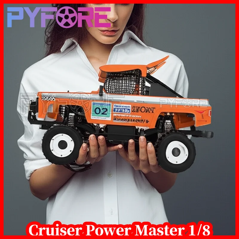 

TOYAN 1/8 Sand Cruiser Power Master Rc Crawler Kit - Electric 4WD Remote Control Car, Off.Road Rc Truck Toy for Boys & Adults