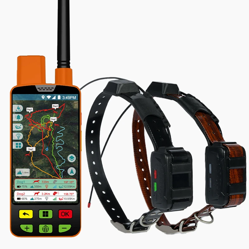 

2025 Hot Hound GPS Tracker Deep Waterproof Real-Time Tracking Hunting Dog GPS Locator For Pet Positioning