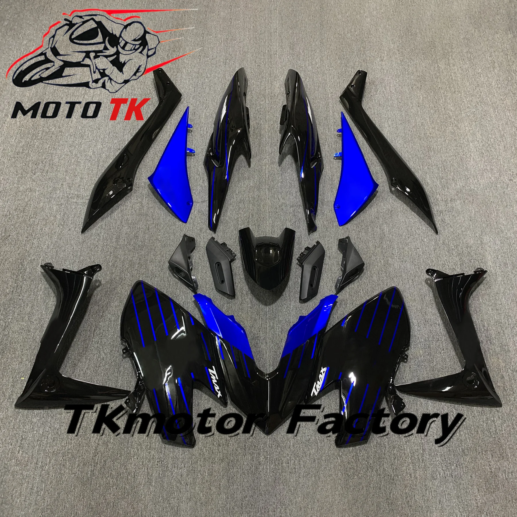 Fairings for TMAX500 2008 500 Body Kits 2009 TMAX 500 2008 - 2011 ABS Cowling Injection Bodywork Kit Aftermarket Fairing