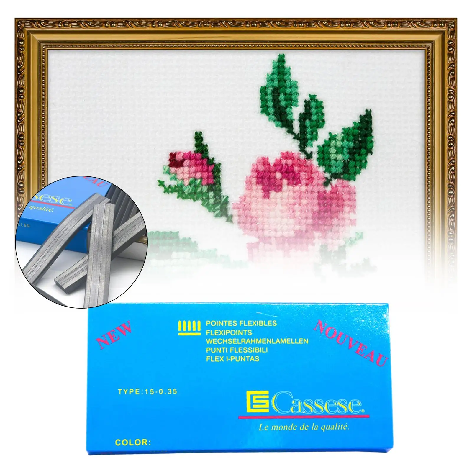 10000 Pieces Frame Back Panel Metal Fixing Nail Lightweight Cross Stitch Supply Picture Hanging Tool for Picture Frame Hanging