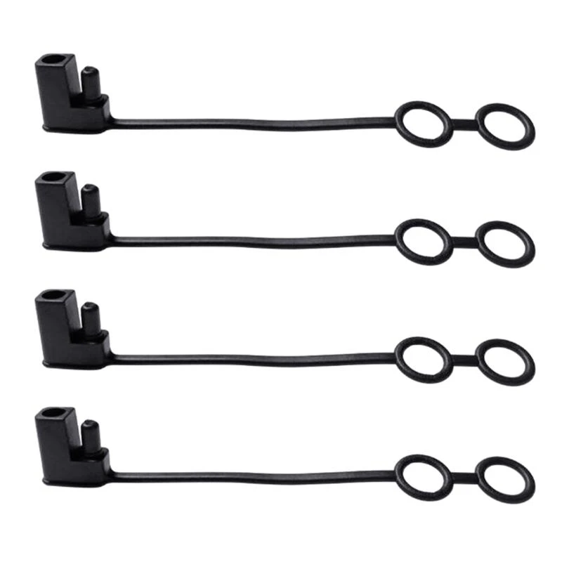 

4pcs SAE водонепроницаемые крышки замена крышки для SAE Solar Automotive Connectors Easy Установка аксессуаров .y5ga