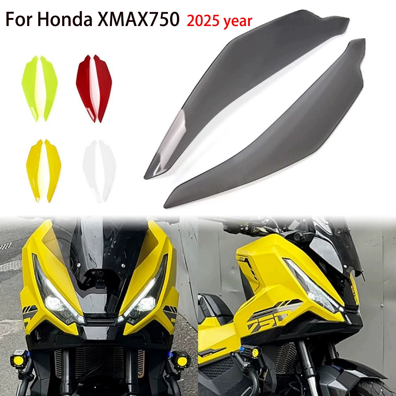 

For Honda XADV750 X-ADV 750 2025 years Motorcycle Modification Front Headlight Protection Cover Headlight Protection Patch