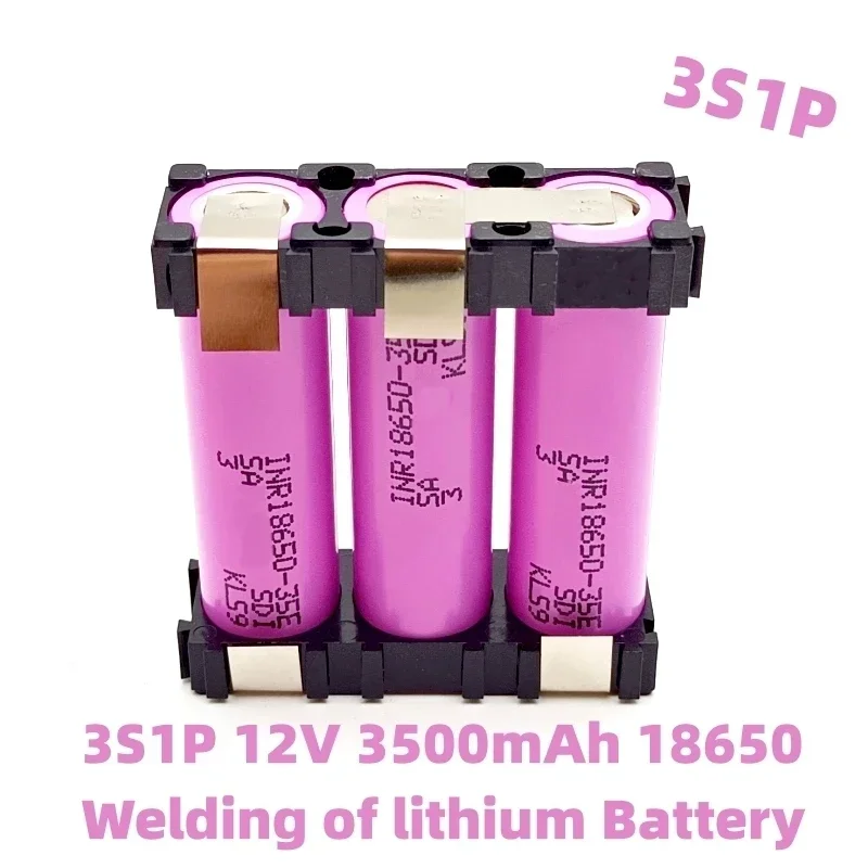 35E 20A 18650 3500mAh 7000mAh 2S 3S 4S 5S 6S/1P 2P 7.4V 12.6V 14.8V 18V 25.2V for screwdriver battery welding battery pack