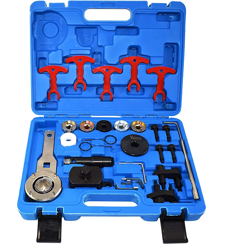 Camshaft Crankshaft Engine Timing Tool Kit Compatible with Audi VW VAG 2006-2018 EA888 1.8 2.0 TSI TFSI T10060A T10352 T10368