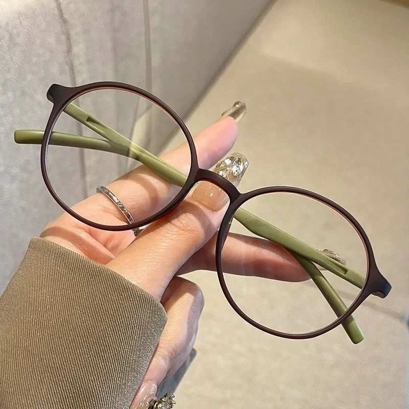 Ultra Light Round Frame Reading Glasses for Men and Women Computer Glasses Hyperopia Presbyopia Eyeglasses Clear Lens +1.0~+4.0