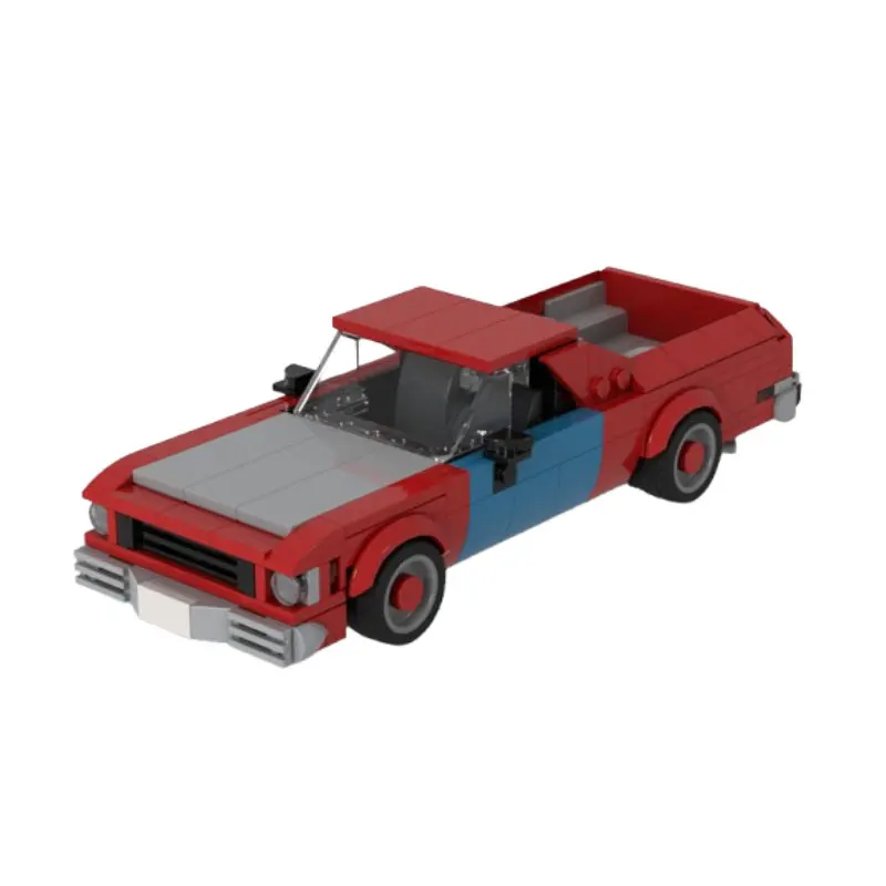 

Набор из 325 мелких строительных блоков MOC: модель грузовика из ТВ-сериала, игрушечный пикап, подарочный набор