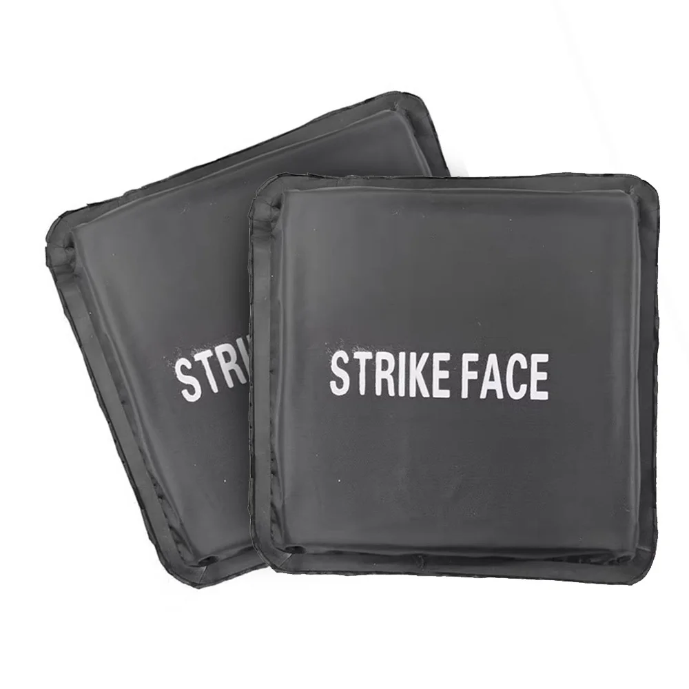 2PCS PE Soft Side Insert Panel 6x6 Inch Lightweight Flexible Vest Side Pocket Panel 10mm Thick 0.33lbs Each
